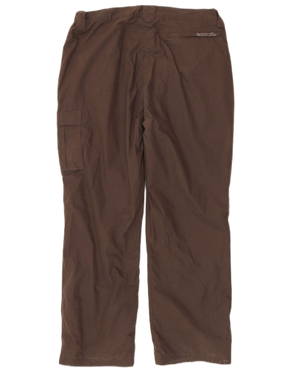Mountain Warehouse Womens Windbreaker Trousers UK 16 Large W38 L30 Brown