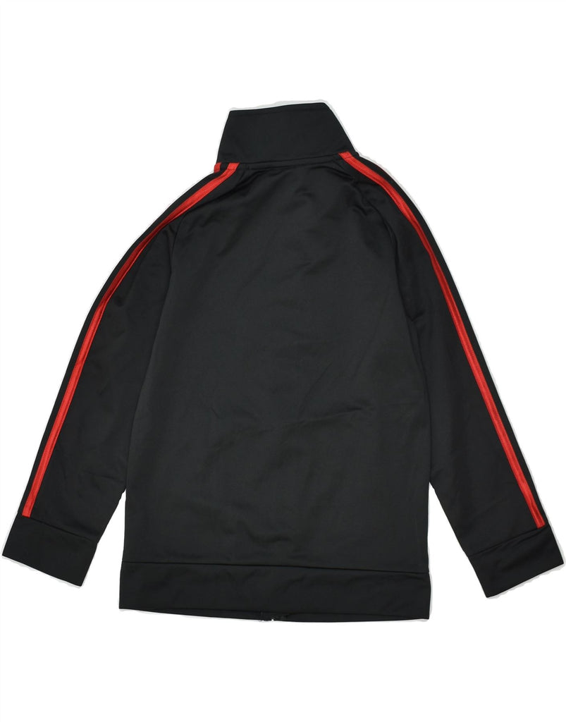 ADIDAS Boys Tracksuit Top Jacket 6-7 Years Black Polyester | Vintage Adidas | Thrift | Second-Hand Adidas | Used Clothing | Messina Hembry 
