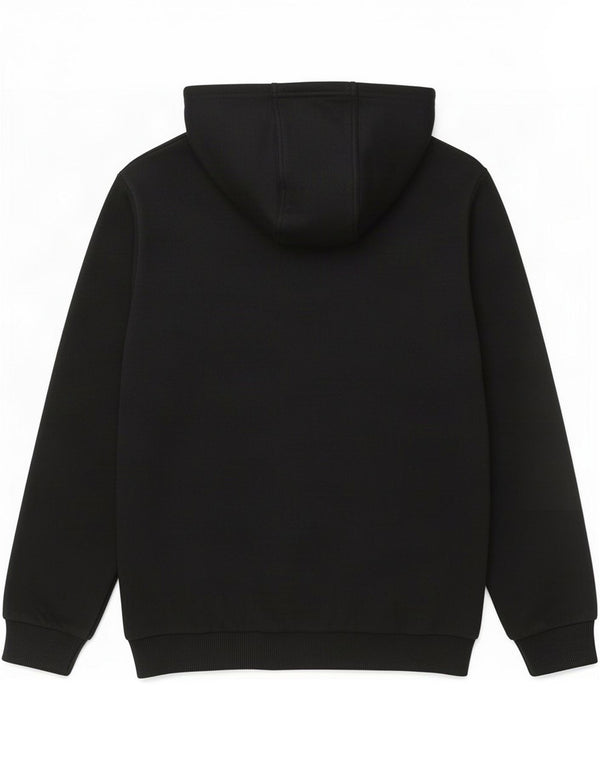 Adidas Girls Graphic Hoodie Jumper 11-12 Years Black Cotton