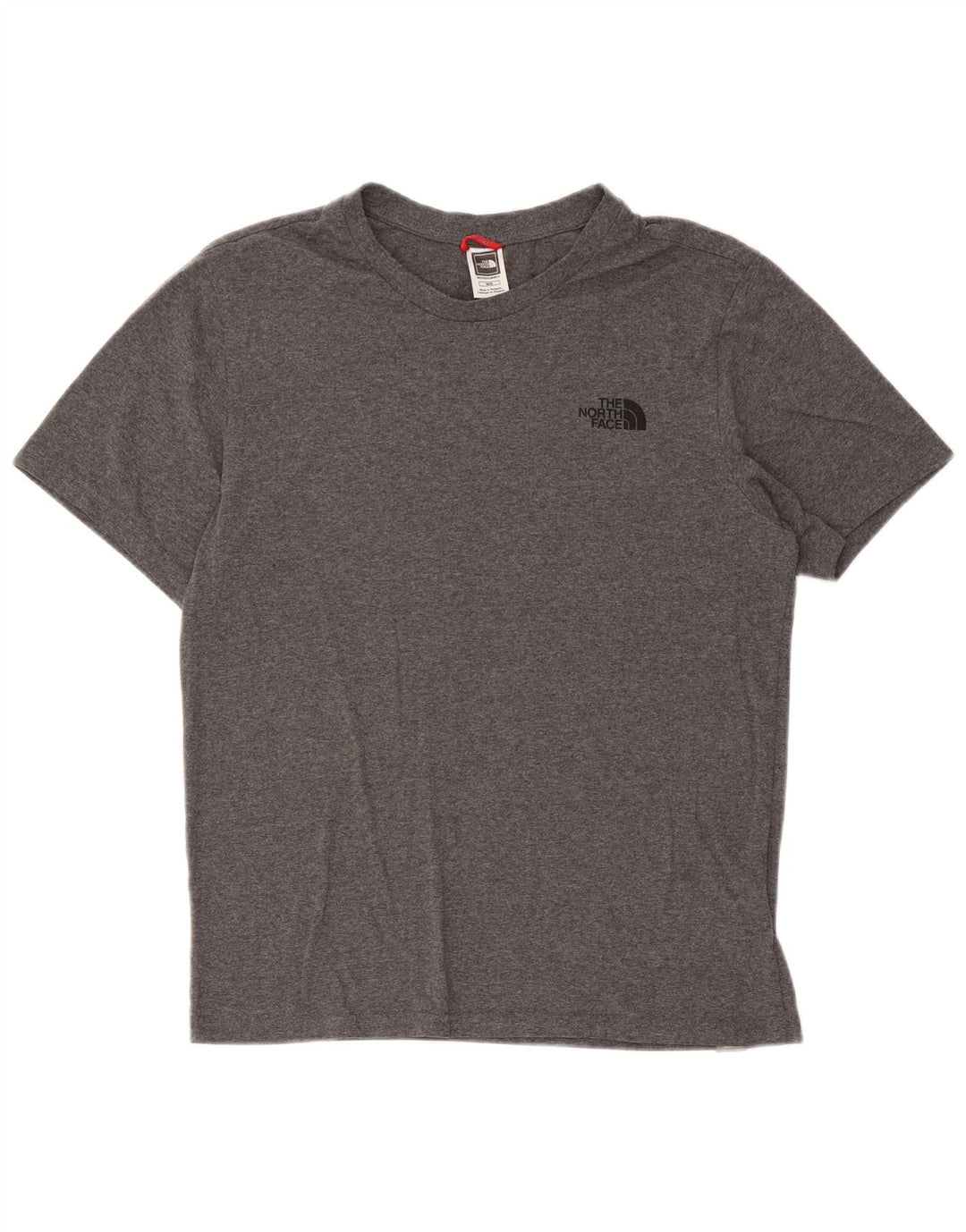The North Face Mens T-Shirt Top Medium Grey Flecked Cotton