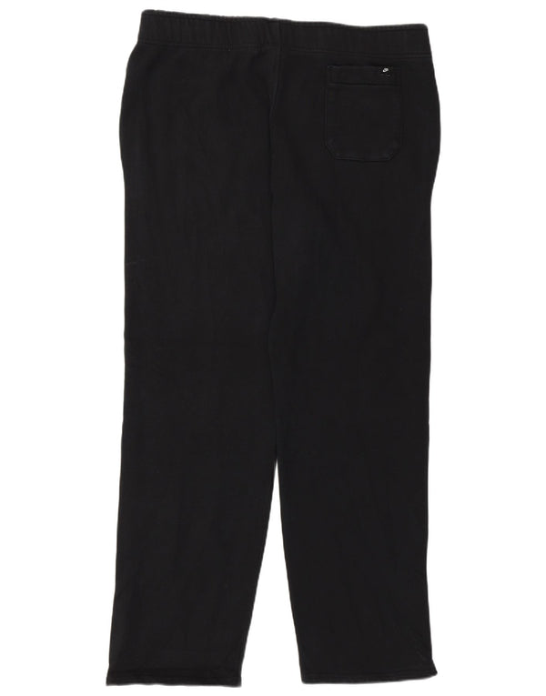 Nike Womens Tracksuit Trousers UK 18 XL Black Cotton