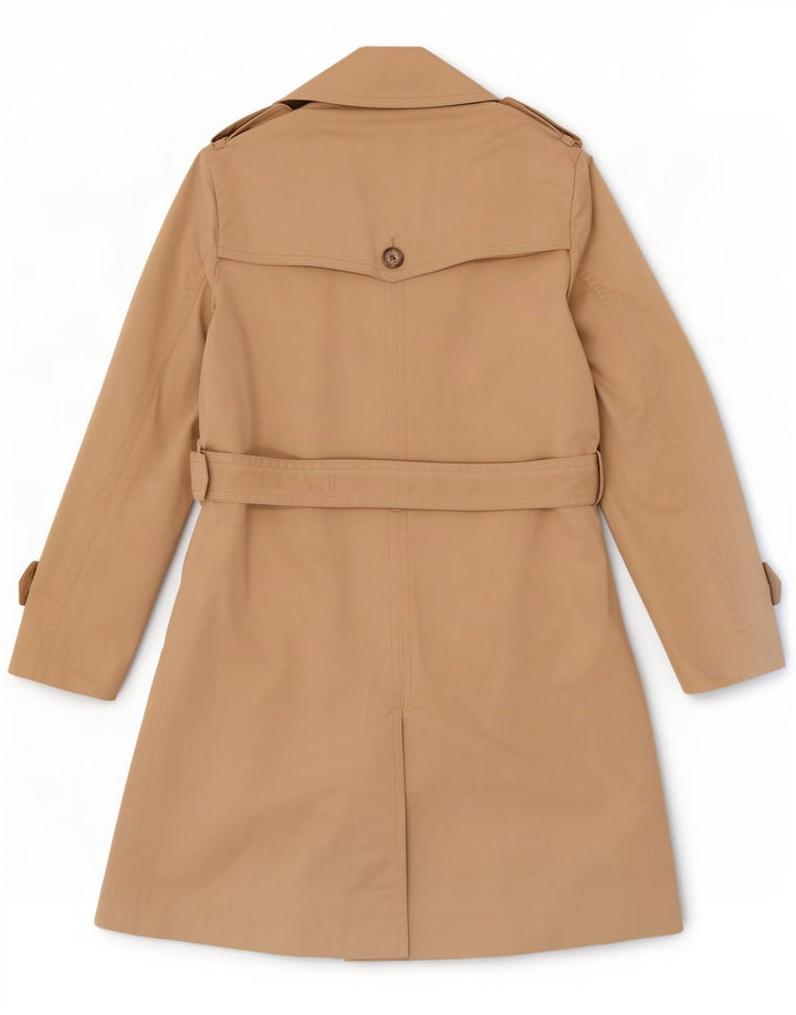 Gant Womens Trench Coat UK 14 Medium Beige Cotton