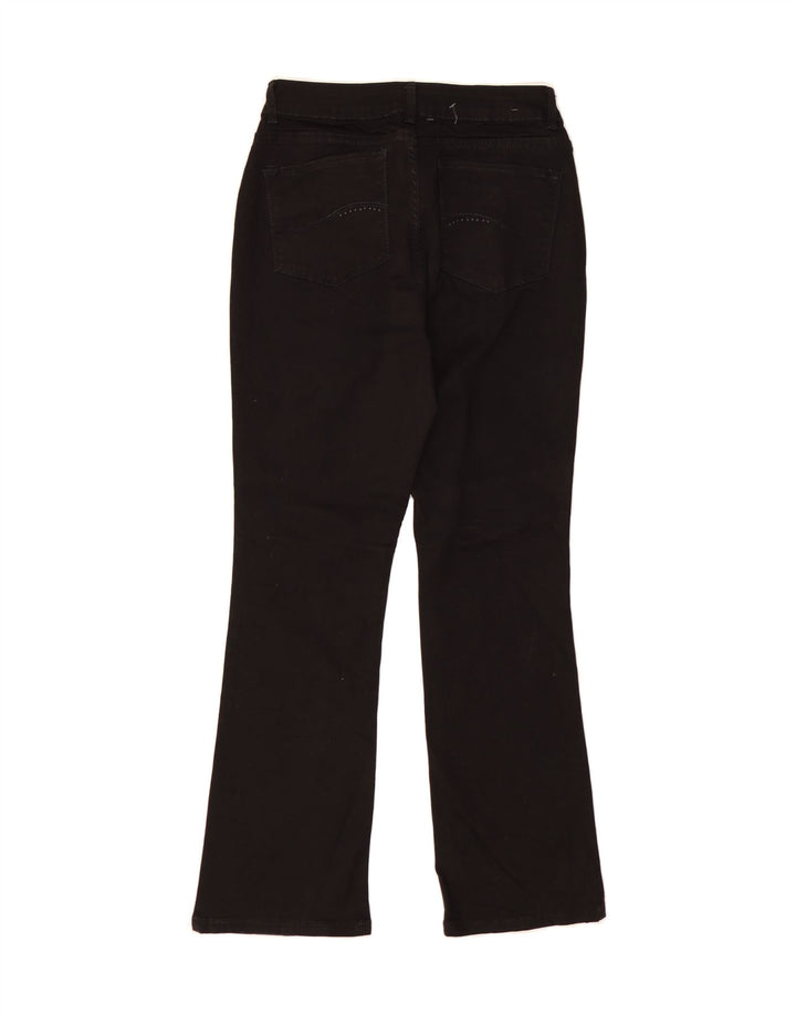 LEE Womens Curvy Fit Bootcut Jeans US 10 Large W30 L30 Black Cotton Vintage Lee and Second-Hand Lee from Messina Hembry 