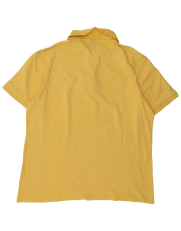 Marlboro Classics Mens Polo Shirt 2XL Yellow Cotton