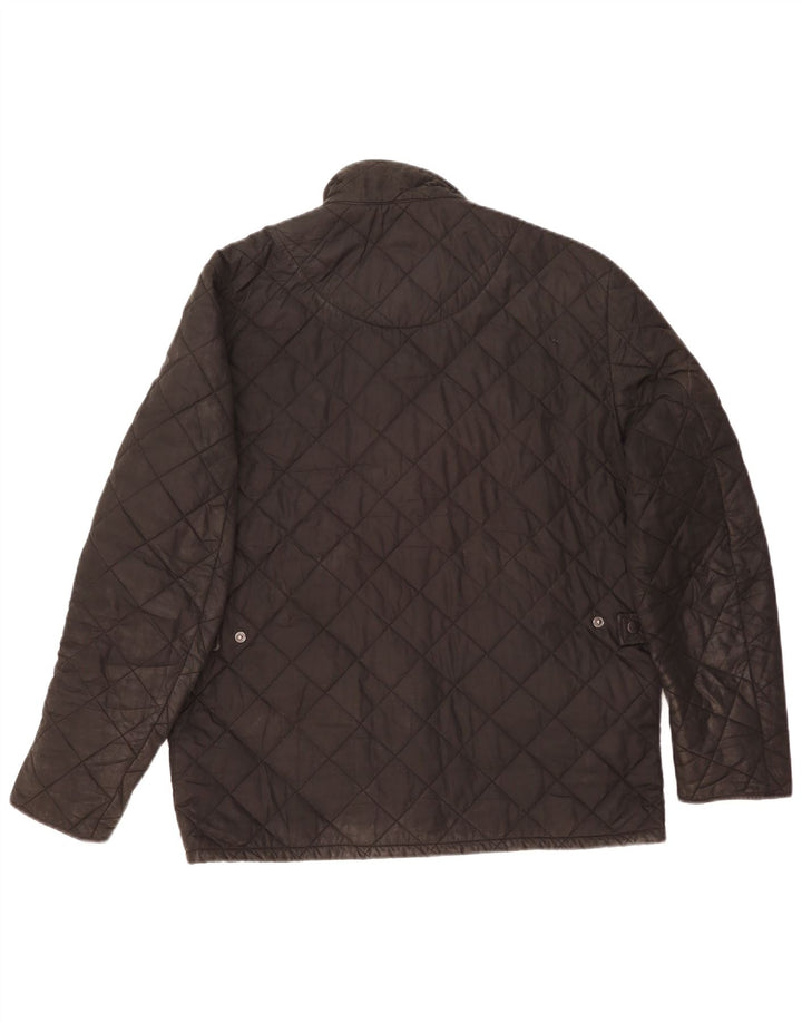 Barbour Mens Quilted Jacket UK 40 Large Black