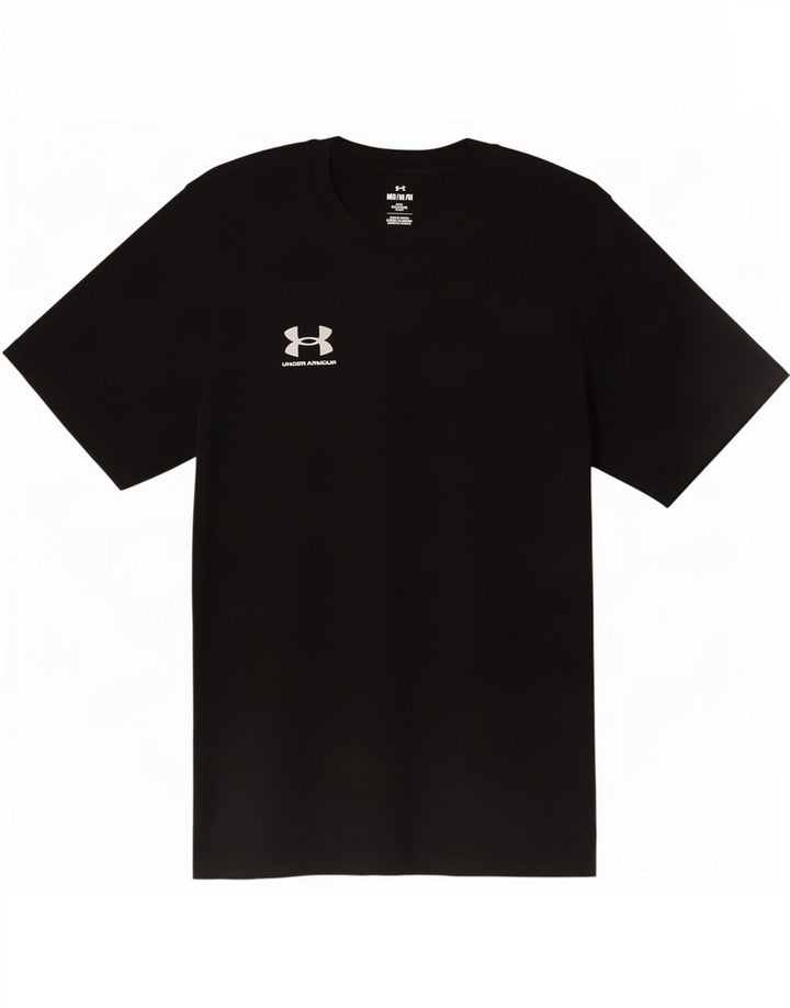 Under Armour Mens T-Shirt Top Medium Black Polyester