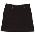 Marella Womens Mini Skirt UK 10 Small W34  Black Viscose