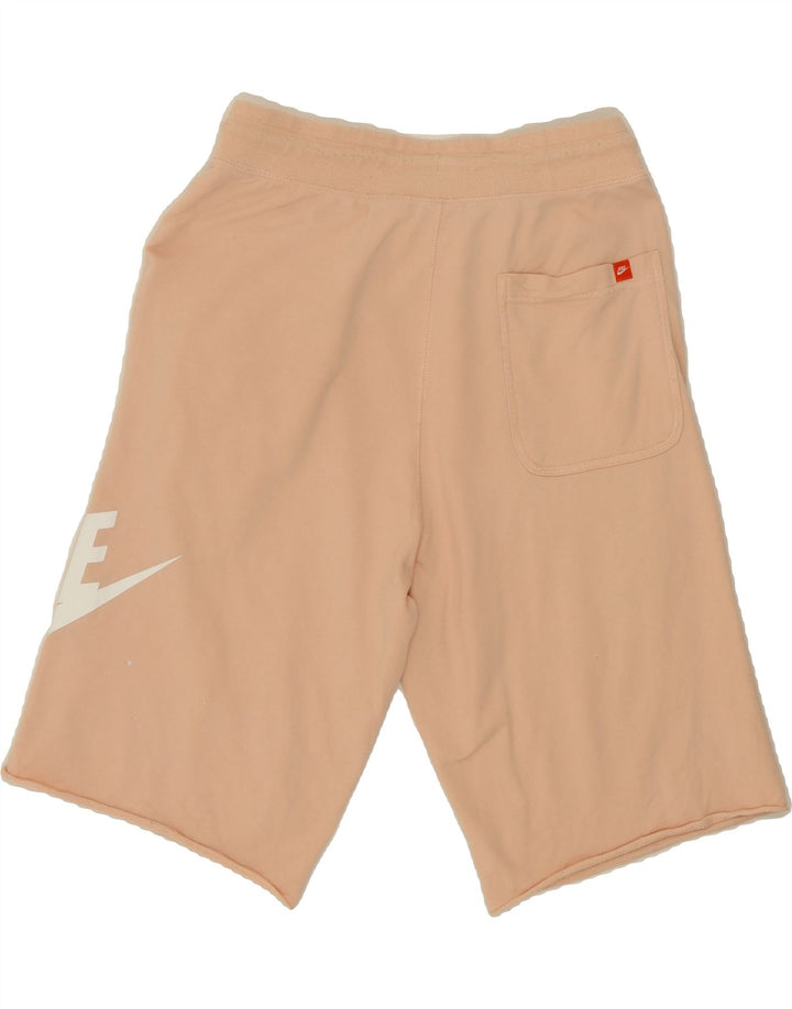 NIKE Mens Graphic Sport Shorts Small  Pink Cotton Vintage Nike and Second-Hand Nike from Messina Hembry 