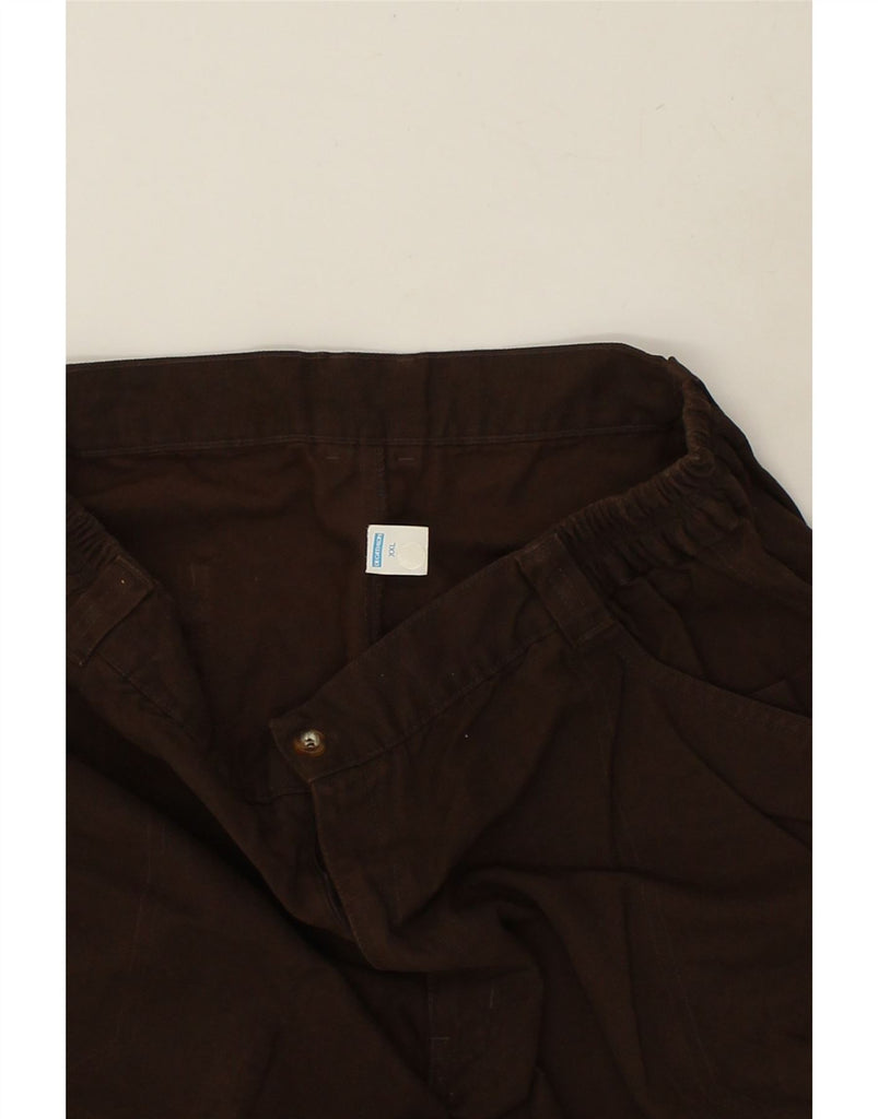 DECATHLON Mens Cargo Shorts 2XL W40 Brown Cotton | Vintage Decathlon | Thrift | Second-Hand Decathlon | Used Clothing | Messina Hembry 