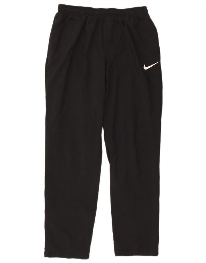 Nike Mens Dri Fit Tracksuit Trousers Large  Black Polyester