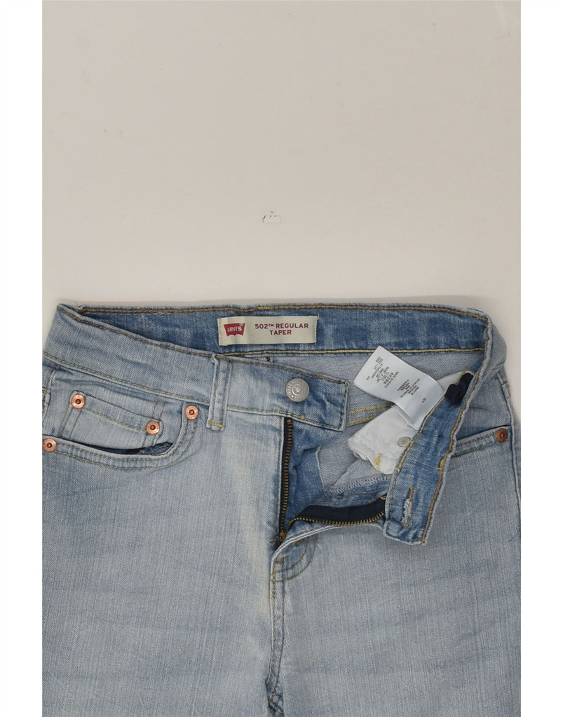 LEVI'S Boys 502 Regular Tapered Jeans 11-12 Years W26 22 Blue Cotton | Vintage Levi's | Thrift | Second-Hand Levi's | Used Clothing | Messina Hembry 