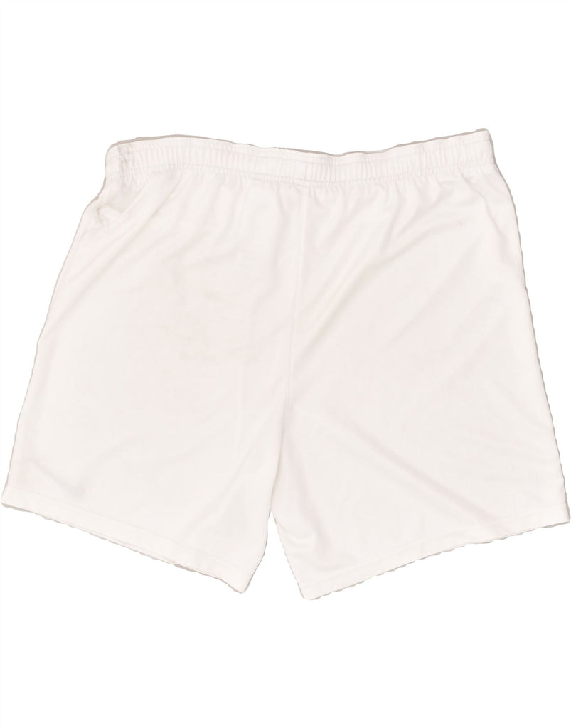 NIKE Mens Dri Fit Sport Shorts Large White Polyester | Vintage Nike | Thrift | Second-Hand Nike | Used Clothing | Messina Hembry 