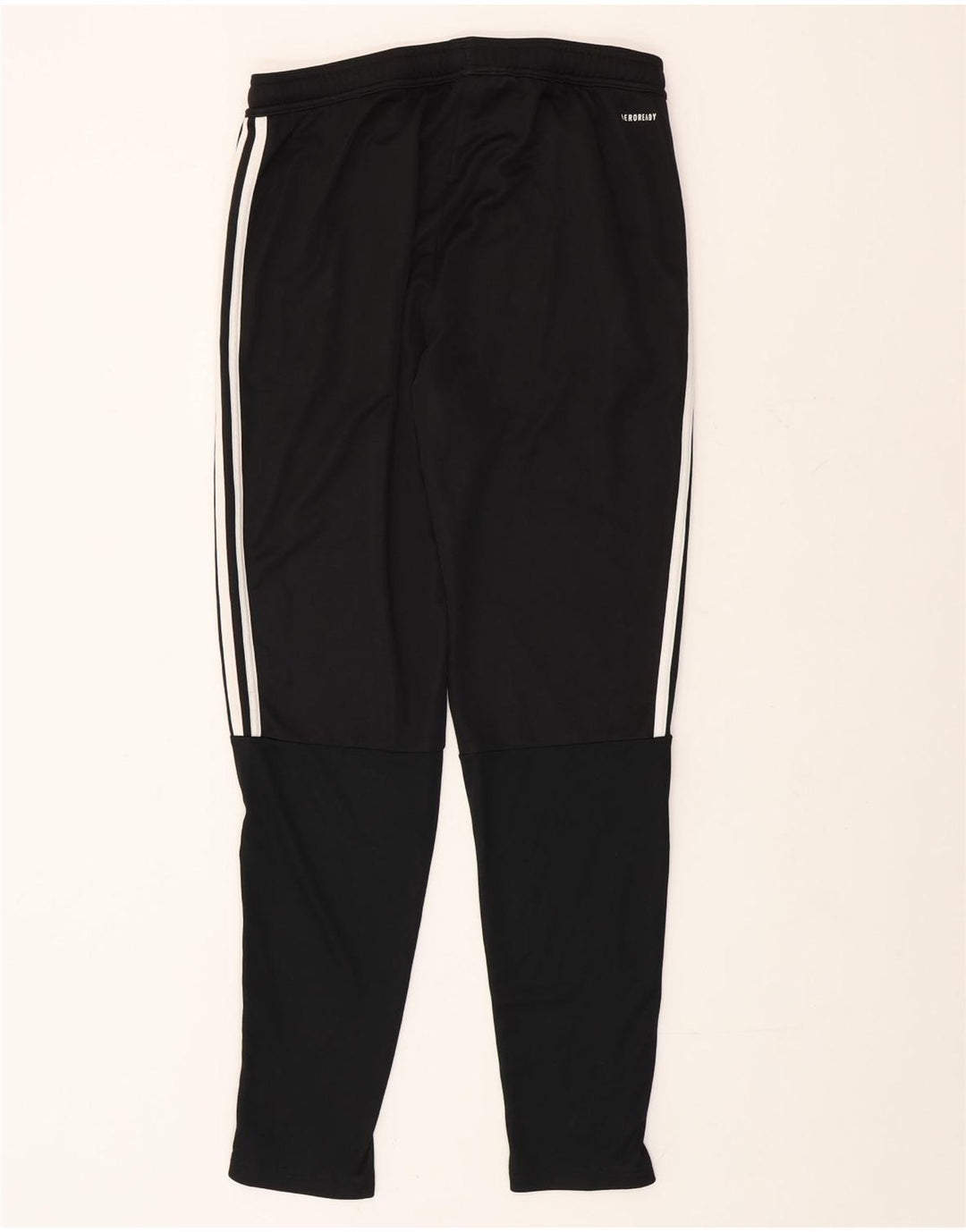 Adidas Mens Aeroready Tracksuit Trousers Large Black Polyester