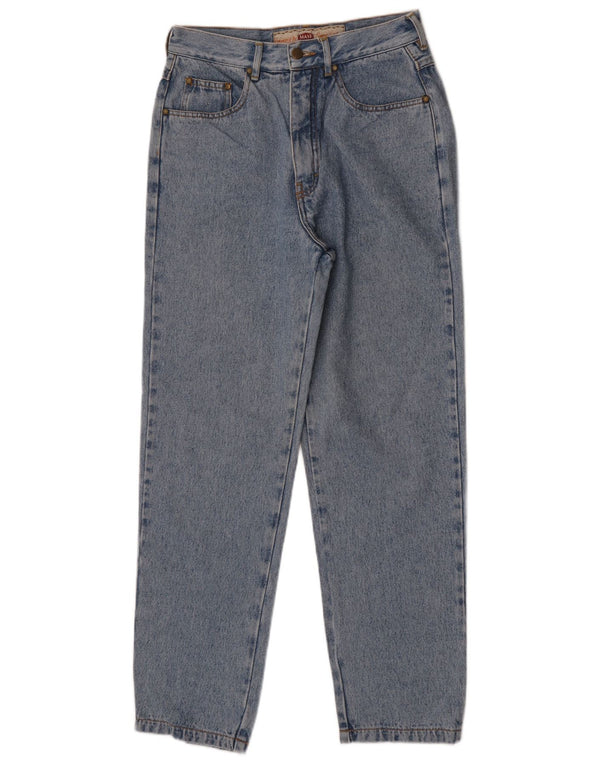 Mash Womens Rosemary High Waist Tapered Jeans IT 48 XL W29 L30 Blue Cotton