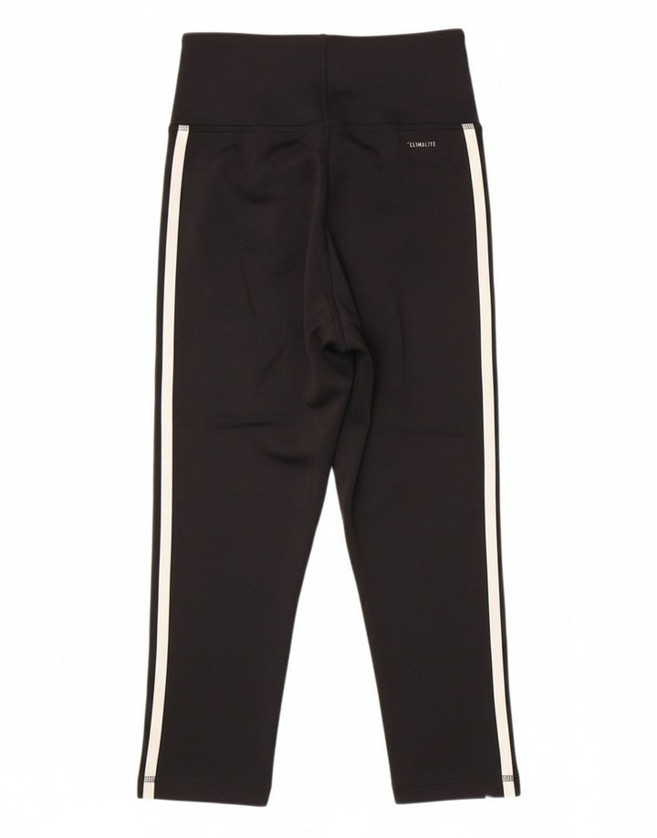ADIDAS Womens Climalite Leggings UK 4/6 XS  Black Polyester