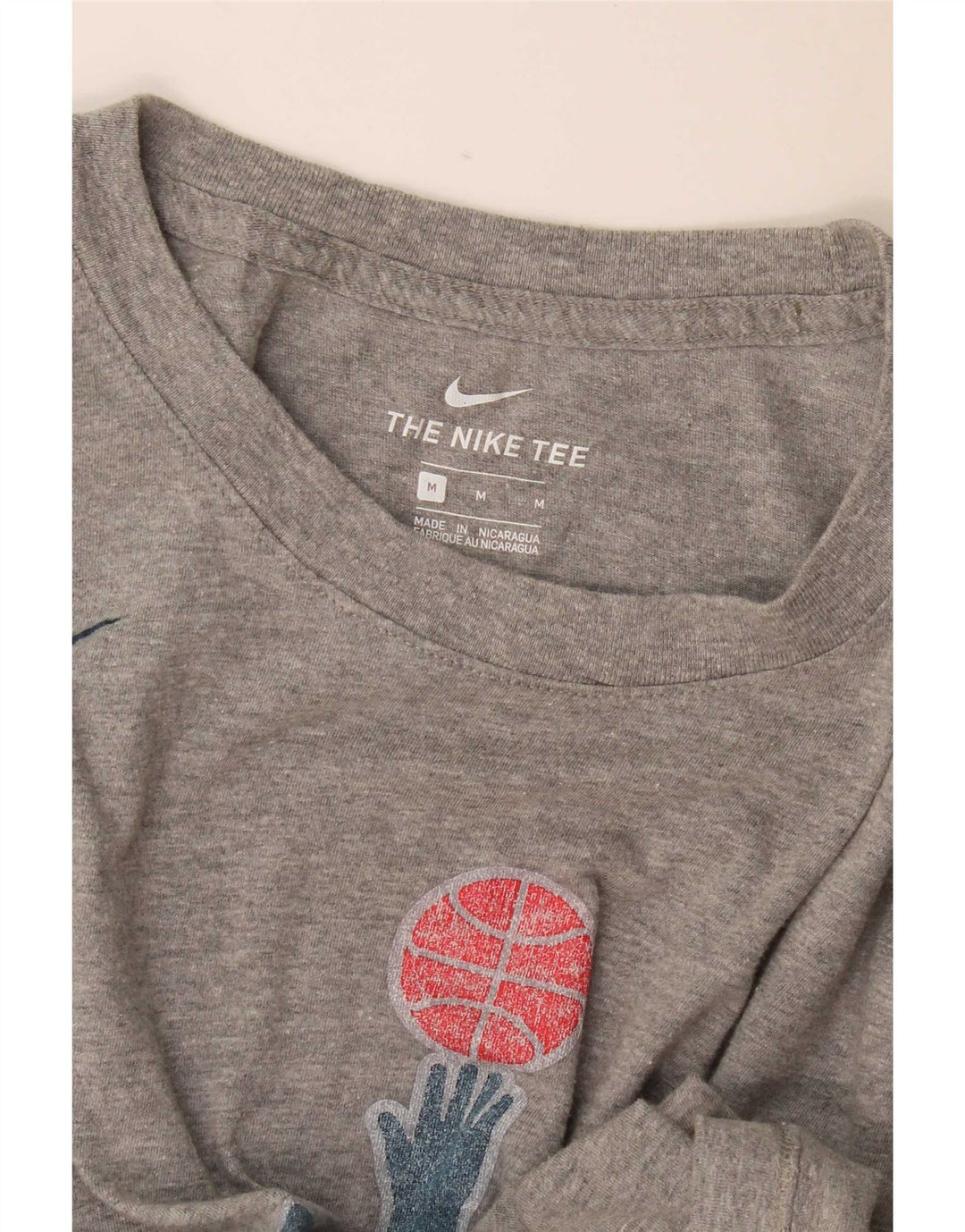 Nike Mens Washington Wizards Graphic T-Shirt Top Medium Grey