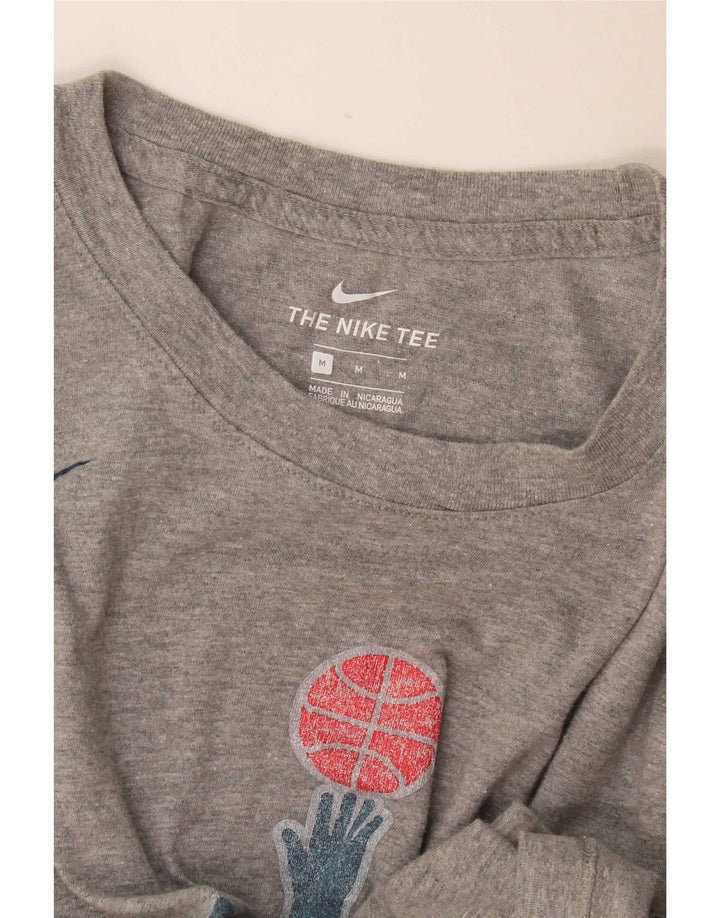 Nike Mens Washington Wizards Graphic T-Shirt Top Medium Grey