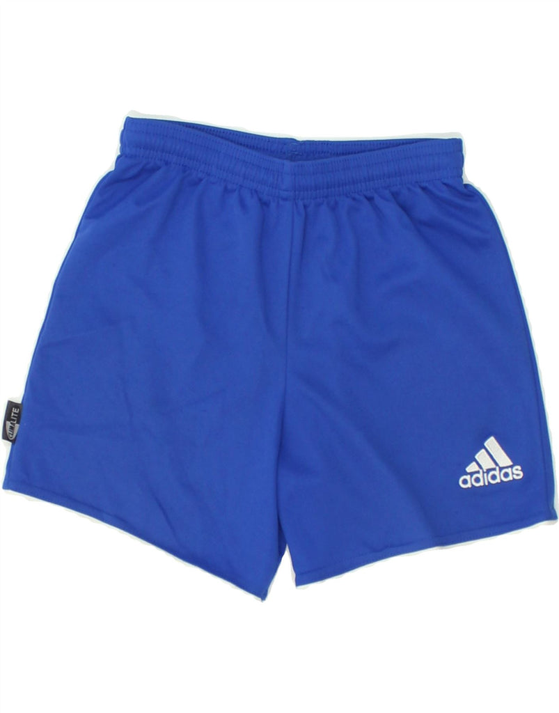 ADIDAS Mens Sport Shorts 2XS Blue Polyester | Vintage Adidas | Thrift | Second-Hand Adidas | Used Clothing | Messina Hembry 