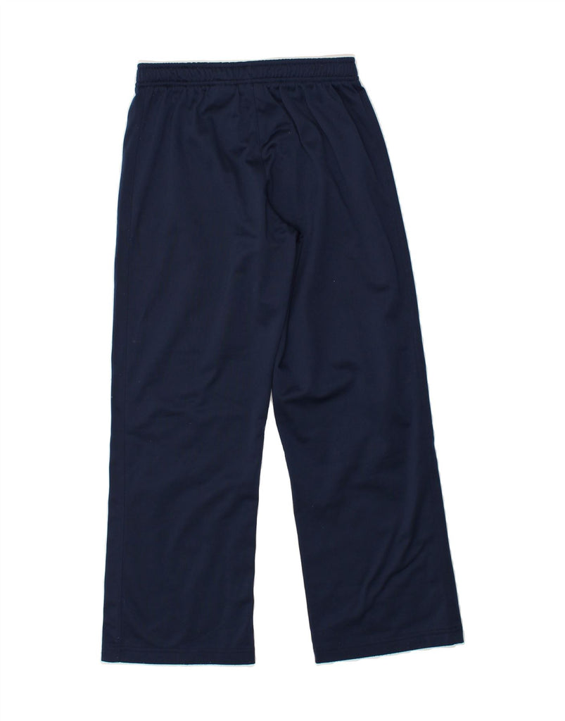 NIKE Boys Tracksuit Trousers 10-11 Years Medium Navy Blue Polyester | Vintage Nike | Thrift | Second-Hand Nike | Used Clothing | Messina Hembry 