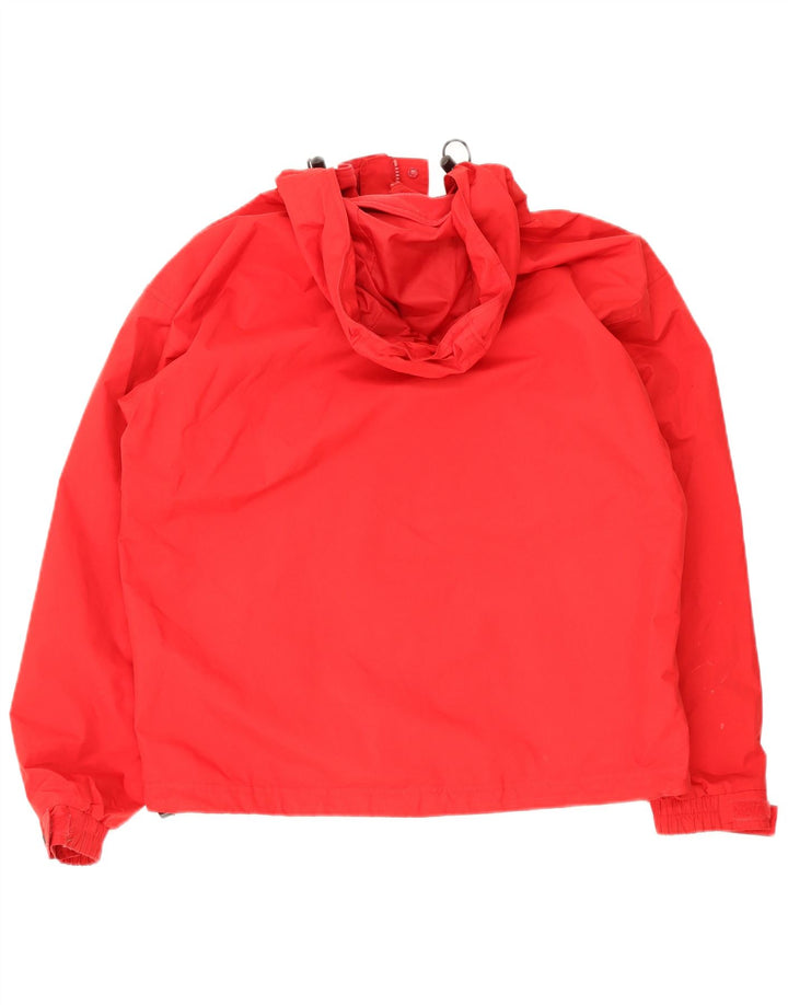 Helly Hansen Mens Hooded Rain Jacket UK 36 Small Red