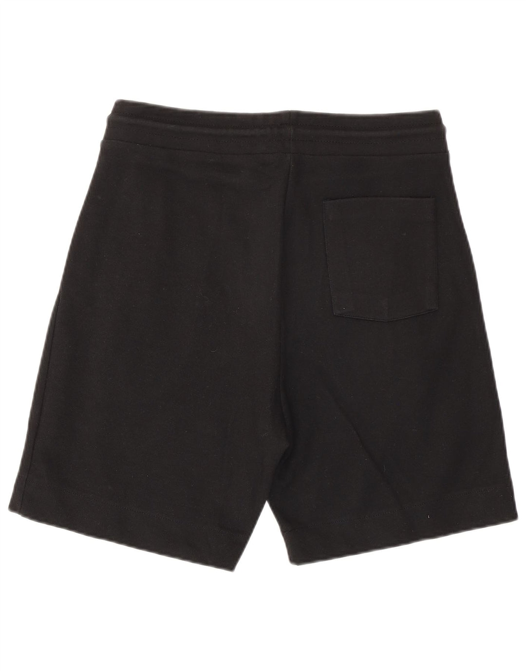 Zara Mens Sport Shorts Medium Black Cotton