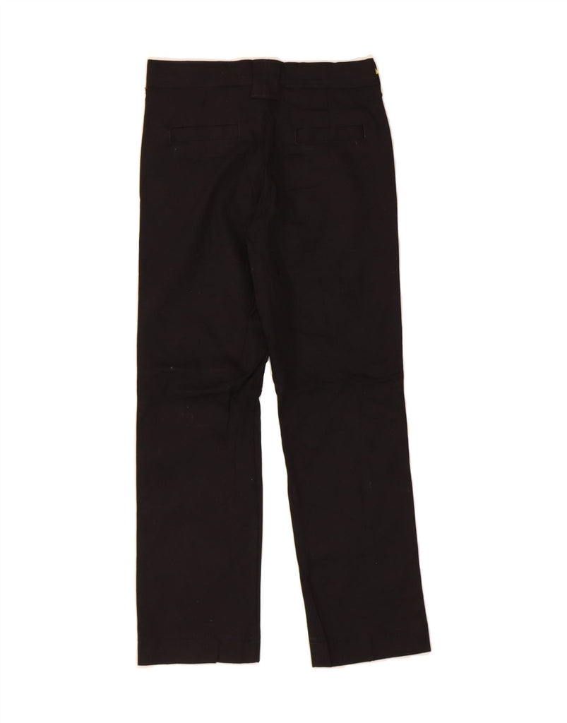 DICKIES Boys Straight Chino Trousers 7-8 Years W26 L24 Black Cotton Vintage Dickies and Second-Hand Dickies from Messina Hembry 
