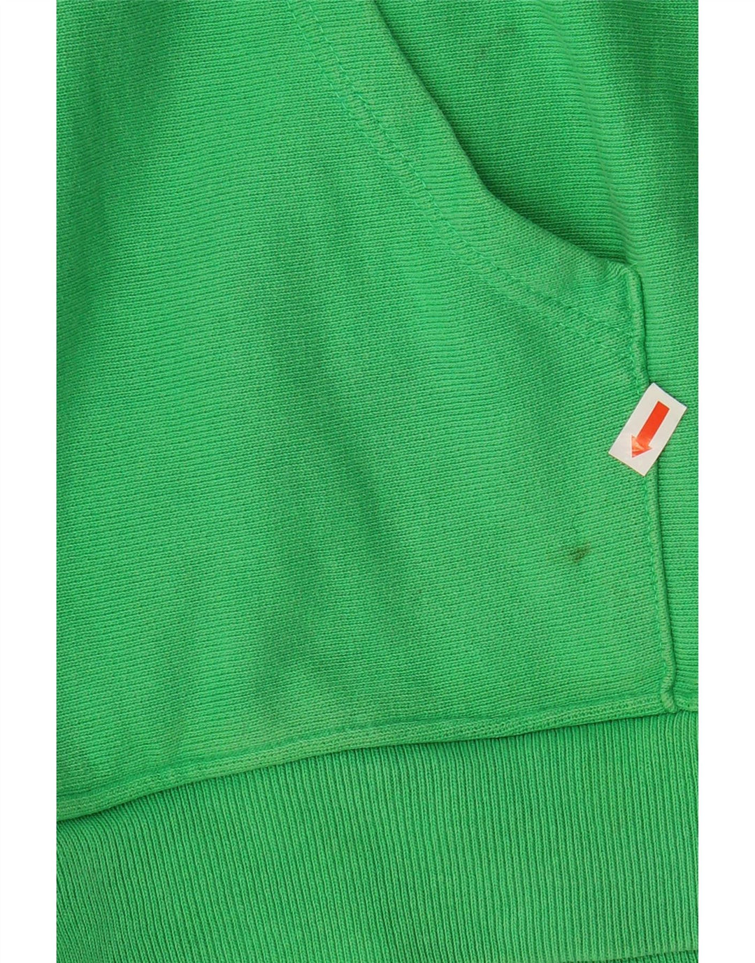 CHAMPION Mens Graphic Hoodie Jumper Medium Green Cotton