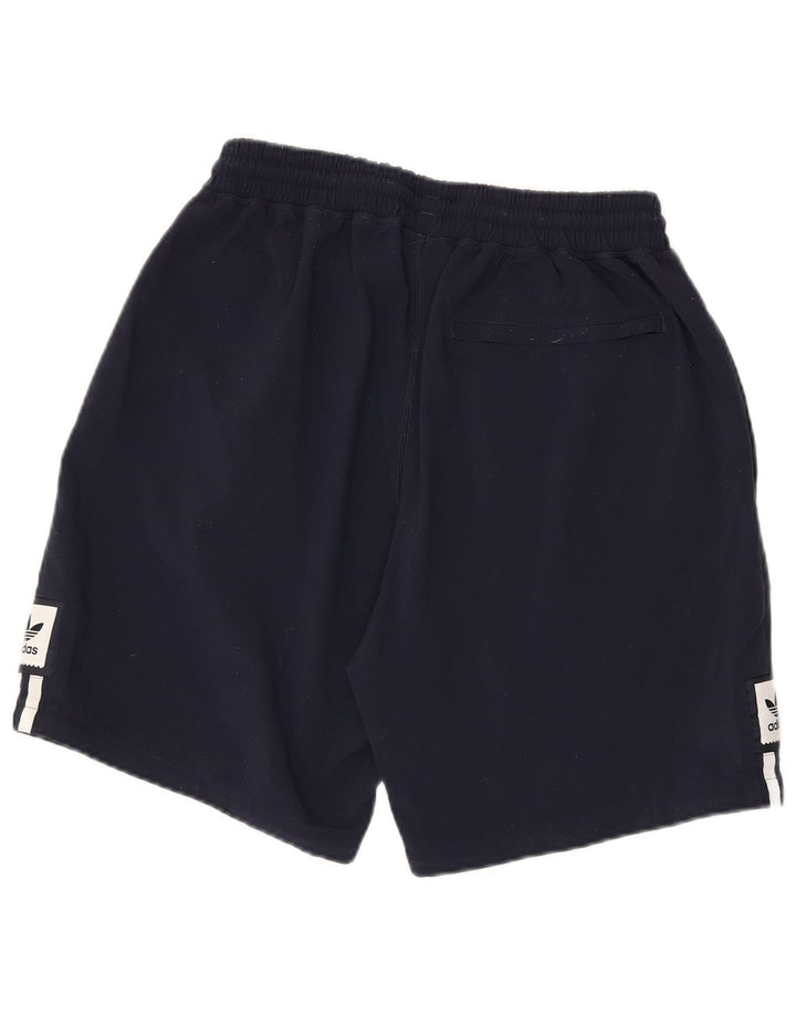 Adidas Mens Sport Shorts Medium  Navy Blue Nylon