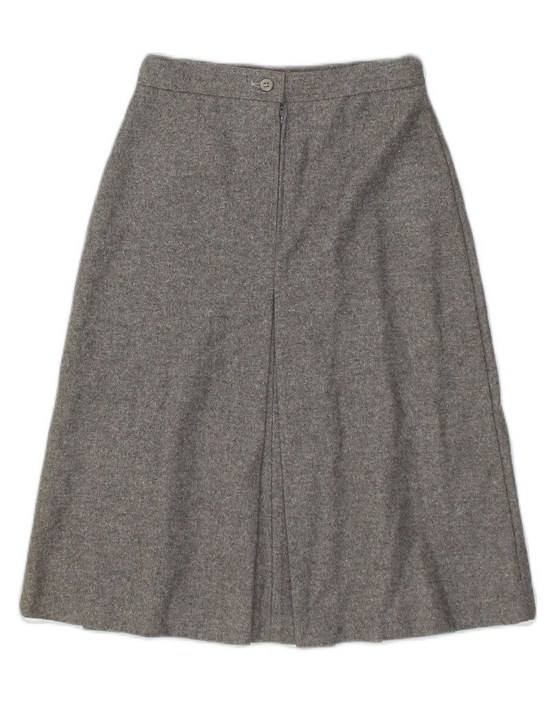 VINTAGE Girls Pleated Skirt 9-10 Years W22  Grey | Vintage Vintage | Thrift | Second-Hand Vintage | Used Clothing | Messina Hembry 