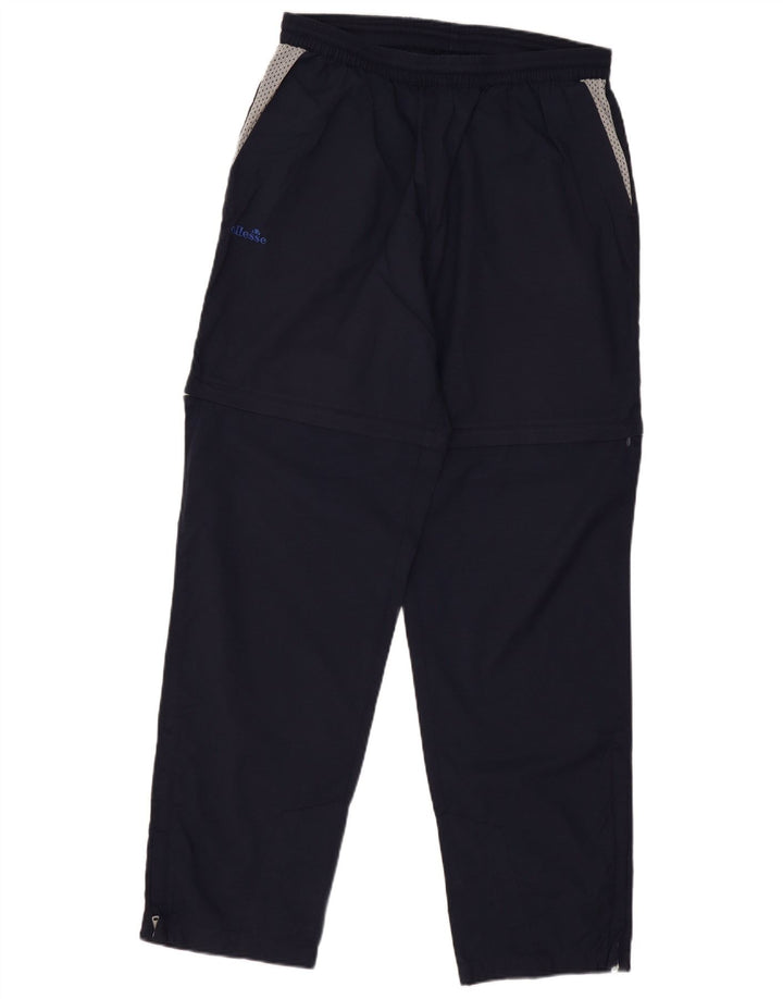 Ellesse Mens Tracksuit Trousers XL  Navy Blue Colourblock