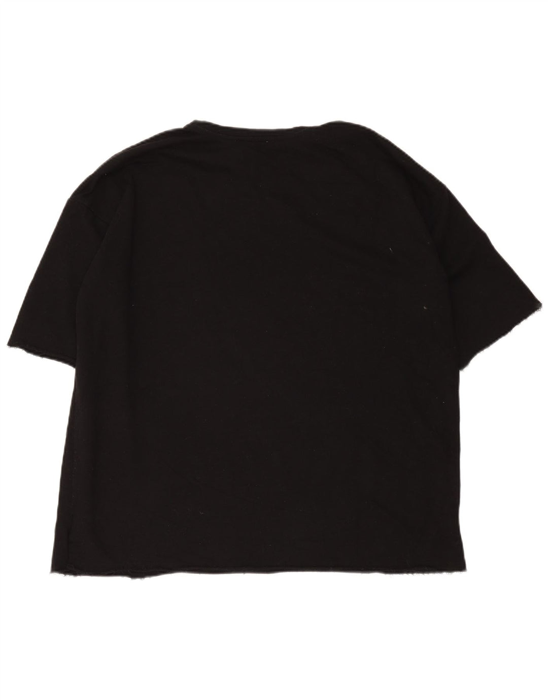 Zara Womens Trafaluc Oversized Graphic T-Shirt Top UK 14 Medium Black