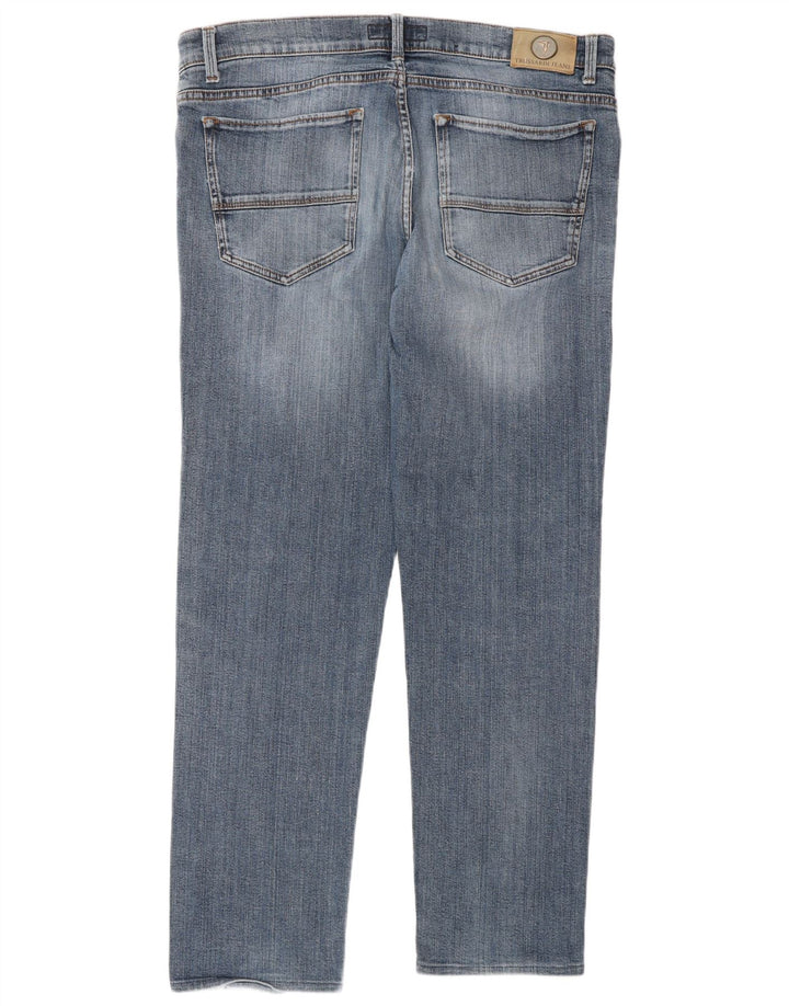 TRUSSARDI Mens Straight Jeans IT 52 XL W38 L32 Blue