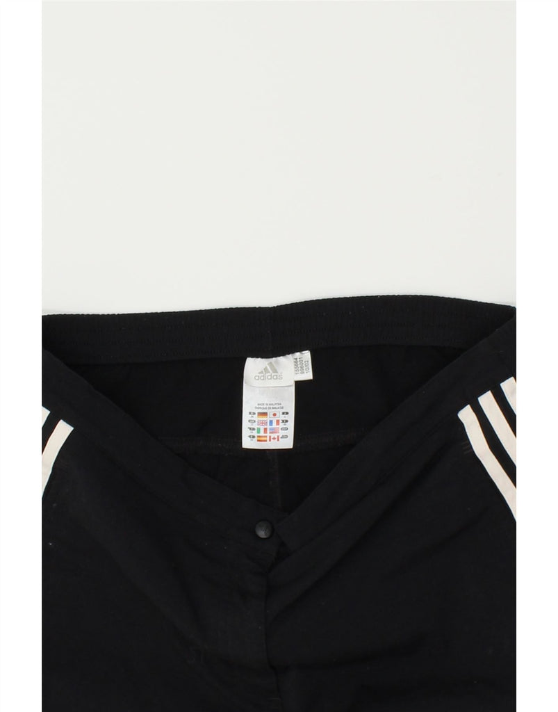 ADIDAS Womens Climalite Sport Shorts UK 12 Medium Black | Vintage Adidas | Thrift | Second-Hand Adidas | Used Clothing | Messina Hembry 