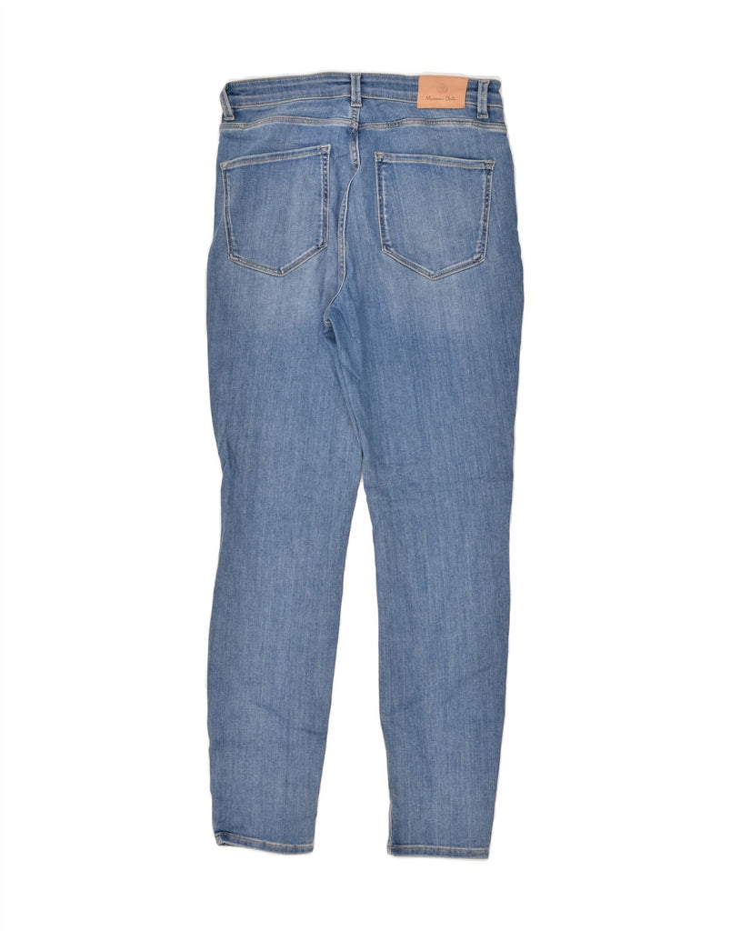 MASSIMO DUTTI Womens High Rise Skinny Jeans EU 42 Large W32 L30 Blue | Vintage Massimo Dutti | Thrift | Second-Hand Massimo Dutti | Used Clothing | Messina Hembry 