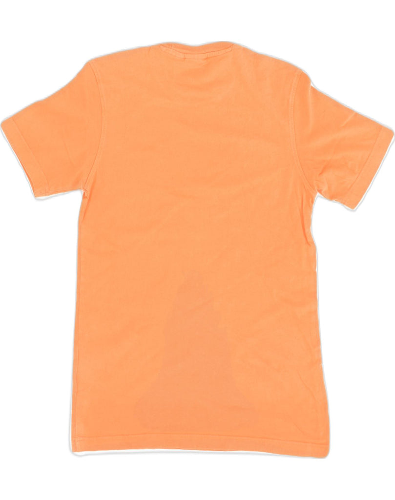 ADIDAS Mens Graphic T-Shirt Top XS Orange Cotton | Vintage Adidas | Thrift | Second-Hand Adidas | Used Clothing | Messina Hembry 