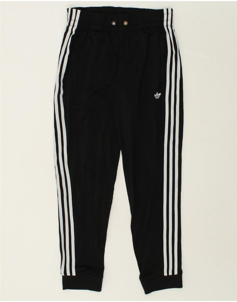 ADIDAS Mens Tracksuit Trousers Joggers Medium Black Polyester | Vintage Adidas | Thrift | Second-Hand Adidas | Used Clothing | Messina Hembry 