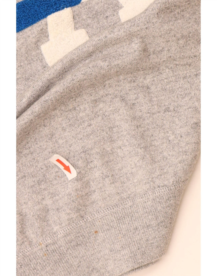 Tommy Hilfiger Boys Graphic Sweatshirt Jumper 11-12 Years Grey Cotton