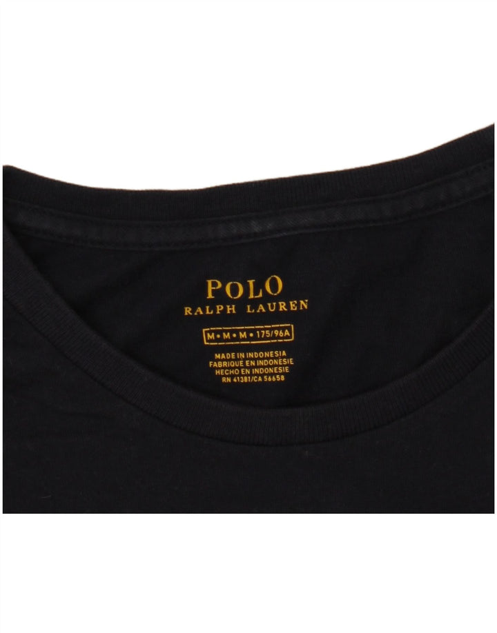POLO RALPH LAUREN Mens T-Shirt Top Medium Navy Blue