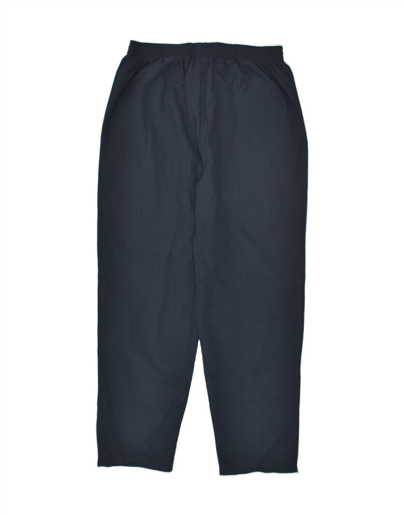REEBOK Mens Tracksuit Trousers Medium Navy Blue Polyester | Vintage Reebok | Thrift | Second-Hand Reebok | Used Clothing | Messina Hembry 