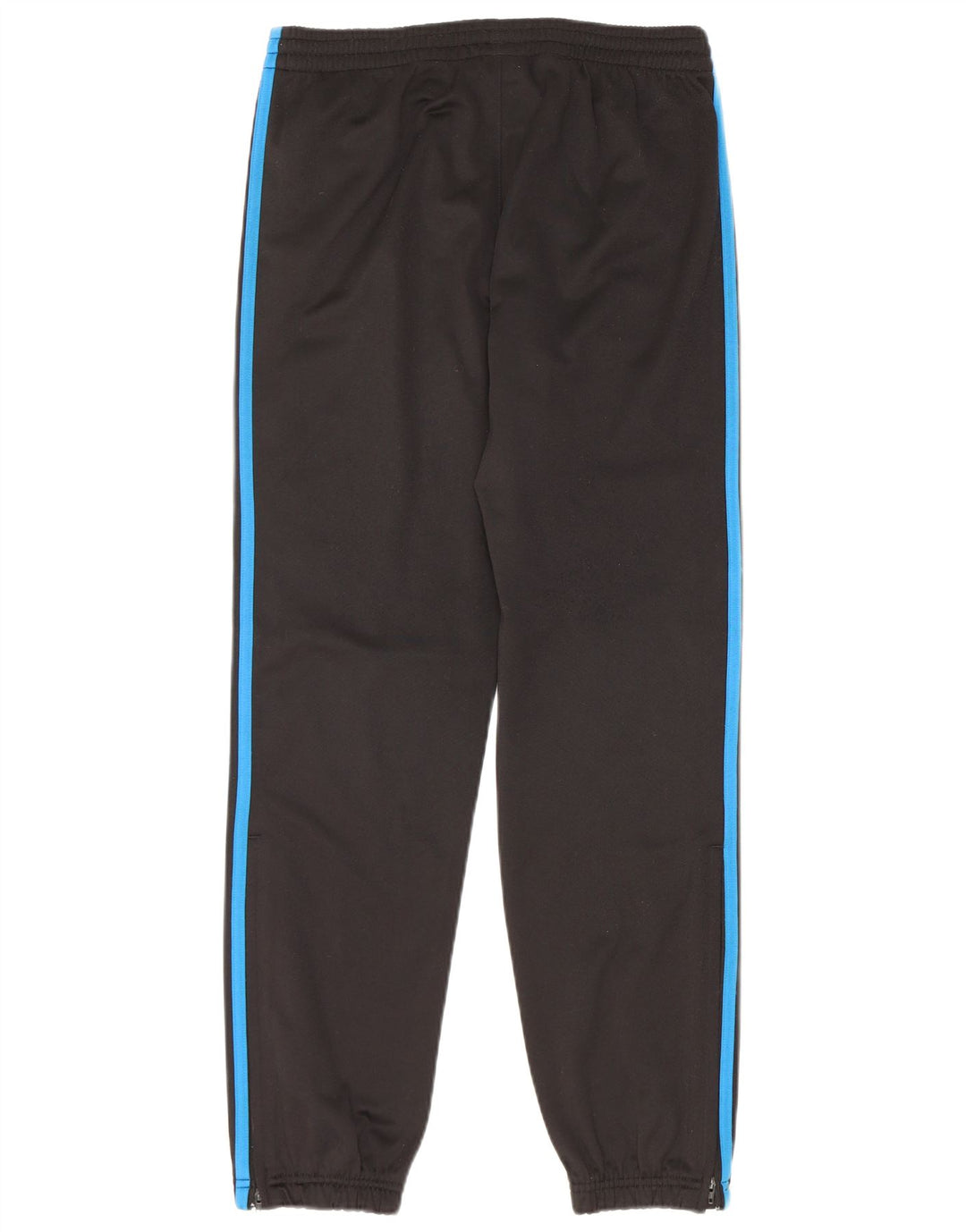 Adidas Boys Tracksuit Trousers Joggers 13-14 Years  Black Polyester