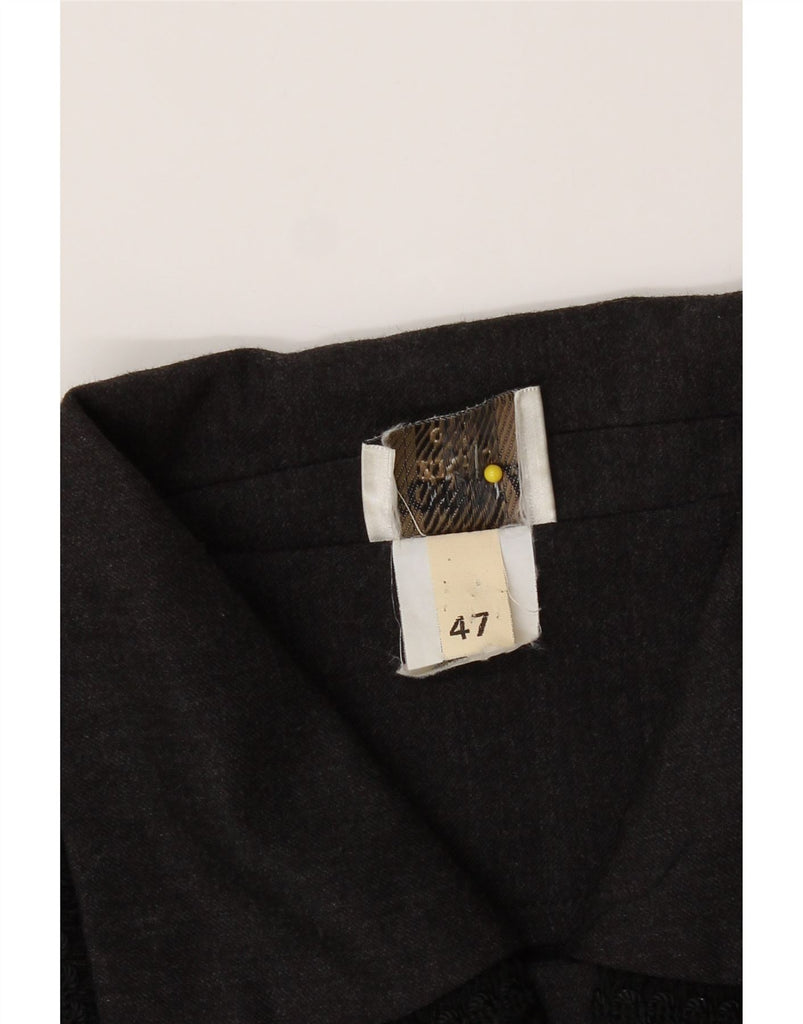 GIANFRANCO FERRE Womens Oversized Pullover Shirt Dress IT 47 Large Black Vintage Gianfranco Ferre and Second-Hand Gianfranco Ferre from Messina Hembry 