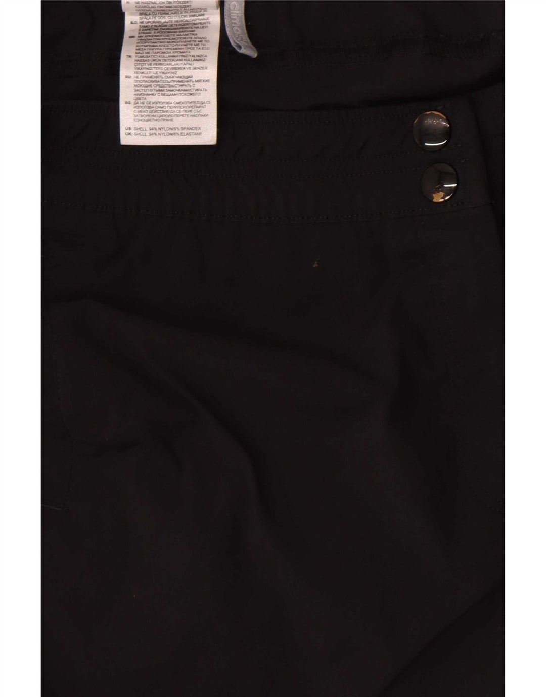 Adidas Womens Climalite Sport Shorts UK 12 Medium Black Nylon
