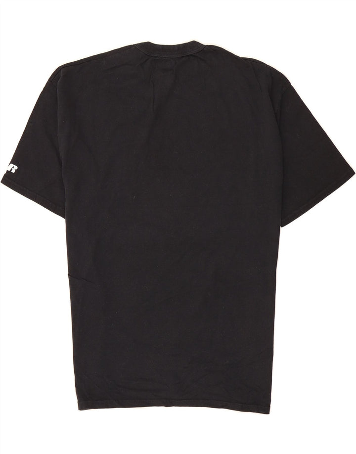 RUSSELL ATHLETIC Mens T-Shirt Top XL Black Cotton Vintage Russell Athletic and Second-Hand Russell Athletic from Messina Hembry 