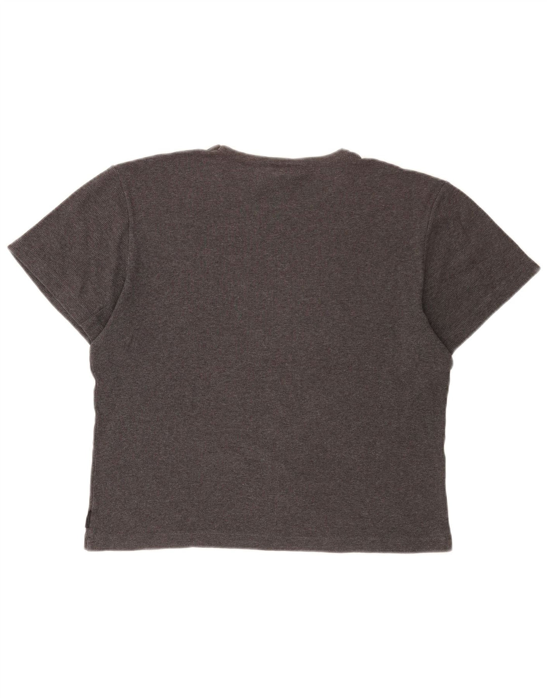 CALVIN KLEIN Womens Oversized T-Shirt Top UK 14 Medium Grey Cotton