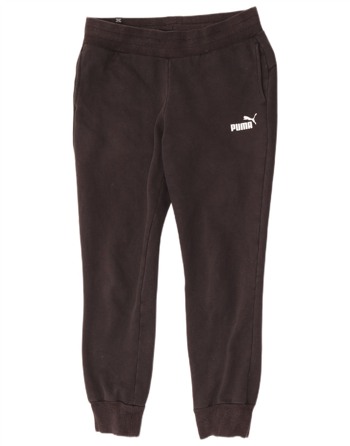 Puma Womens Tracksuit Trousers Joggers UK 12 Medium Black