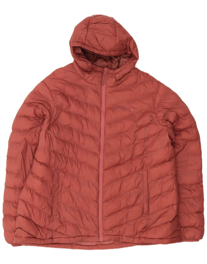 Mountain Warehouse Womens Padded Jacket UK 18 XL Red Polyamide