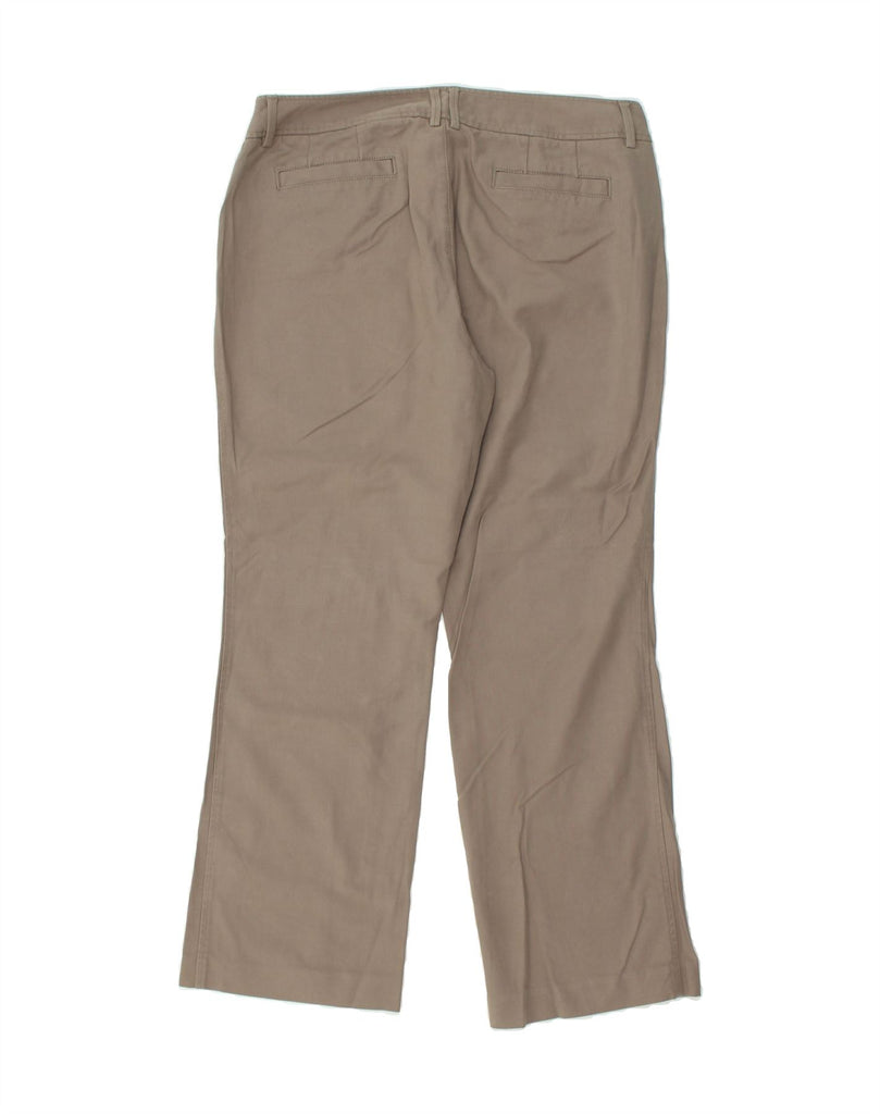 EDDIE BAUER Womens Blakely Fit Casual Trousers UK 16 Large W34 L30 Beige | Vintage Eddie Bauer | Thrift | Second-Hand Eddie Bauer | Used Clothing | Messina Hembry 