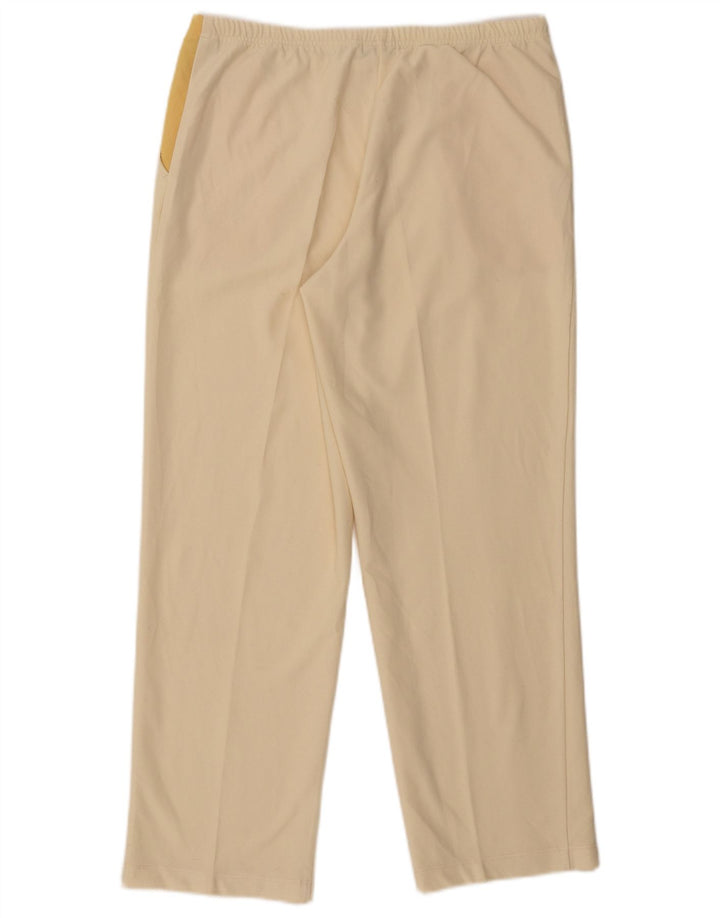 Kappa Womens Full Tracksuit UK 14 Medium  Yellow Colourblock Polyester