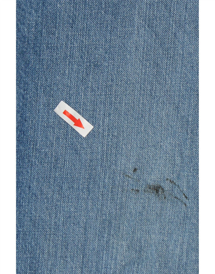 Marks & Spencer Mens Blue Harbour Straight Jeans W36 L31 Blue Cotton