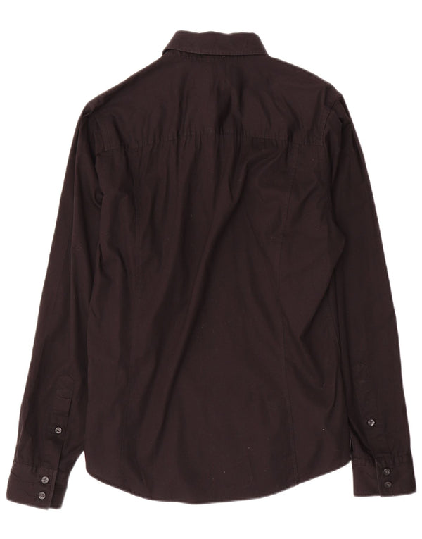 Calvin Klein Jeans Mens Shirt Medium Black Cotton